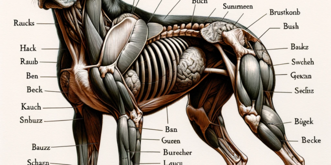 Anatomie des Hundes