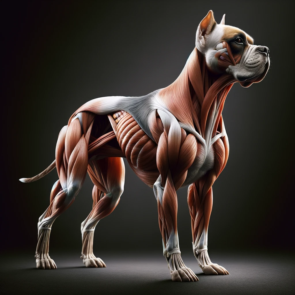 Muskulatur des Hundes